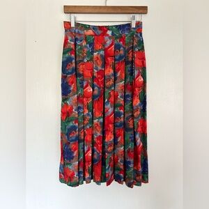 VINTAGE 90s Lori Ann Pleated Skirt